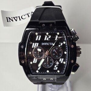 Invicta S1 Rally Kinesia Anatomic Men's Watch - 47mm, Black (45480)